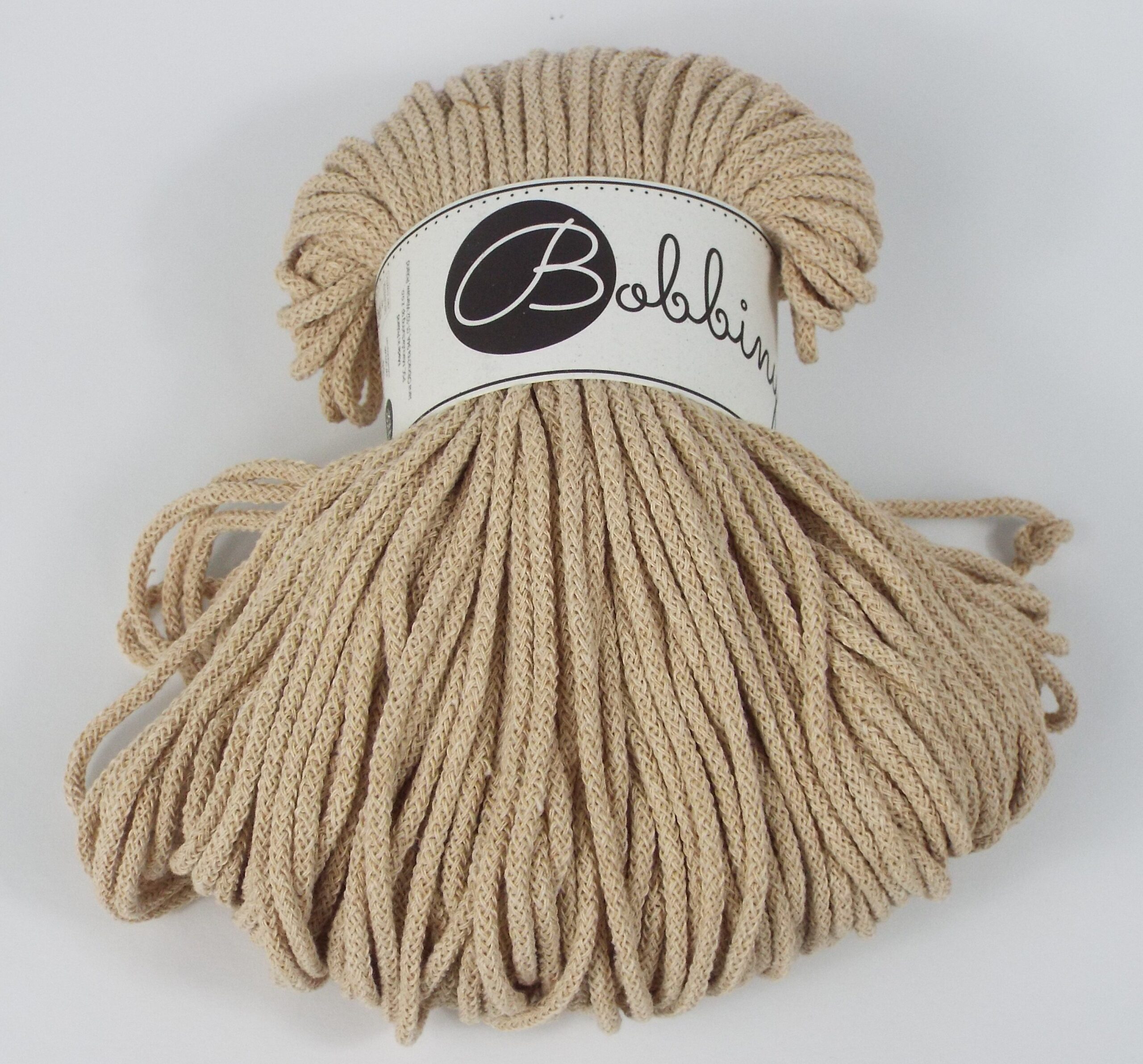 Bobbiny Junior 3mm Warm Beige
